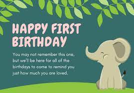 The may 1st birthday astrology analysis predicts that you value your security, but sometimes you invent your excitement. 150 Perfect First Birthday Card Messages Futureofworking Com