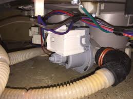 The drain pump uses an impeller to force water through the drain hose if the pump motor is not working the water won't drain from the dishwasher pump. Fixed 665 13293k112 Kenmore Ultra Wash Will Not Drain Applianceblog Repair Forums
