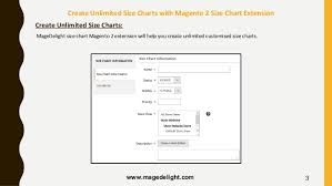 Create Unlimited Size Charts With Magento 2 Size Chart Extension
