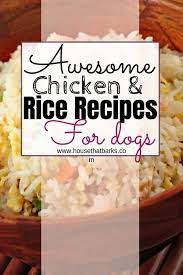 Recipes To Stop Your Dog S Diarrhea Recipe Dog Food Recipes Healthy Dog Food Recipes Chicken Dog Food Recipes