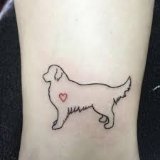 Golden Retriever Para Luciana Para Orcamento Agendamento Entre Em Contato Pelo Whats 98728 3895 Ta Dog Tattoos Geometric Dog Tattoo Golden Retriever Tattoo