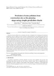 Malaysia new noise regulation 2019. Pdf Prediction Of Noise Pollution From Construction Sites At The Planning Stage Using Simple Prediction Charts