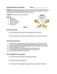 Osmosis is the diffusion of water across a semi permeable membrane. Egg Osmosis Lab By Claire Of The Northern Forest Tpt