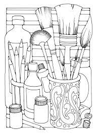 Coloring Page Brushes Free Printable Coloring Pages Img 15818