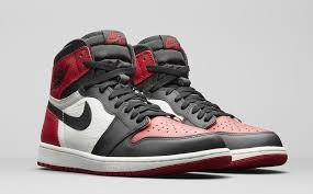Air Jordan 1 Mid Bred Toe White Black Red Air Jordan 1 Bred Toe 555088 610 Release Date With Images Air Jordans Jordan 1 Retro High Jordans