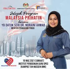 Lembaga pendidikan tinggi mencakup universitas, akademi, dan politeknik. Jelajah Program Malaysia Kementerian Pengajian Tinggi Facebook