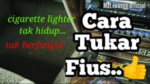 Maybe you would like to learn more about one of these? Soket Charger Tak Berfungsi How To Replace Fuse For Cigarette Lighter Proton Wira And Othes Car Youtube