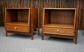 Check spelling or type a new query. Vintage Mid Century Modern Drexel Declaration Nightstands