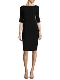 Nuelle Sheath Dress In Black Sheath Dress Black Halo Dresses