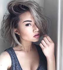 Curto Cinza Hair Styles Short Hair Styles Cute Hairstyles For Short Hair