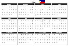 Philippines 2019 Printable Calendar Download Calendarbuzz Calendarbuzz Free Printable Calendar Templates Printable Calendar Download Calendar Printables