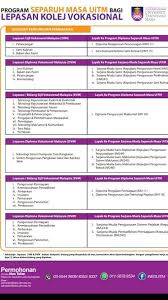 Apakah perbezaan antara pengajian masa penuh dan pengajian separuh masa? Lepasan Kv Sambung Pengajian Di Uitm Kolej Vokasional Perdagangan Facebook