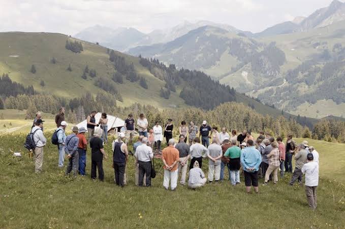 Pemakaman di Swiss
