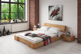 Schlafzimmer komplett zen massivholz kernbuche bett 140x200 cm. Massivholzbett Bett Schlafzimmerbett Mesa Eiche Massiv 120x200 Cm Ebay
