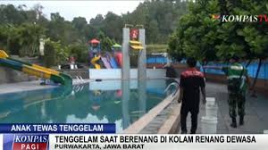 Video Anak Tewas Tenggelam Di Kolam Renang Purwakarta Tribunnews Com Mobile