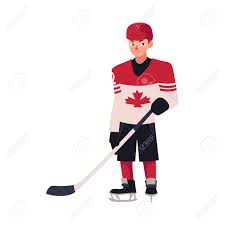 National indoor stadium, wukesong sports centre. Young Hockey Player In Canadian Uniform With Maple Leaf Standing Royalty Free Cliparts Vectors And Stock Illustration Image 70687514
