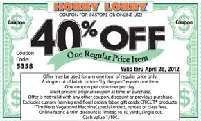 40 Off At Hobby Lobby Coupon Hobby Lobby Coupon Hobby Lobby Coupon Code Hobby Lobby