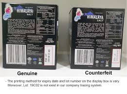 Видео trying fake vs original candy!! Fake Himalaya Salt Candy Allegedly Sold In Malaysia Customers Warned Of Telltale Signs
