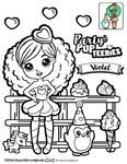 Party Pop Teenies Printable Coloring Pages Parties