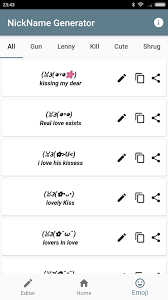 You just have to make a longpress to copy to clipboard and open your favorite social network or game to paste the nick. 6969 Nick Name For Free Fire Nickname Generator For Android Apk Download