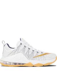 After 12 seasons of different models, nike and lebron are finally at the lebron 12 model. Shop White Nike Lebron 12 Low Top Sneakers With Express Delivery Farfetch