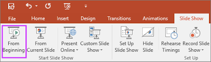Music is just one more content type you can add to catch attention. Record A Slide Show With Narration And Slide Timings Office Support