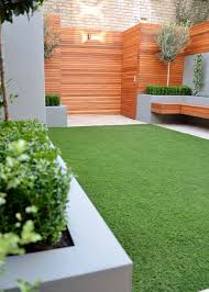 For very small garden ideas. Artificial Grass Small Garden Ideas