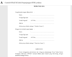 15 contoh surat kuasa perwakilan biasa pengambilan. Mudah Begini Cara Buat Surat Kuasa Perpanjang Stnk Kumparan Com