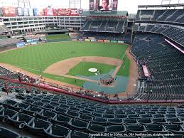 Globe Life Park In Arlington View From Upper Box 323 Vivid