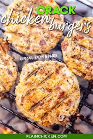 The usda has one answer, pitmasters have, erm, 7 or 8 between them, haha. Crack Chicken Burgers Plain Chicken