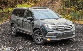 Download Wallpapers Honda Pilot 4k Offroad 2019 Automobile Suv Mud 2019 Honda Pilot Pilot Honda Maroon 4k Automobile Honda Pilot Off Road Pilot
