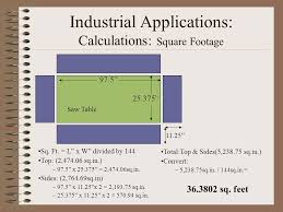 Square foot ka area kitna hota hai, plot ka area kitna hai wo kaise pta lgega, square foot ka matlab kya hai, square feet kaise nikalte hai, examples k sath, basic examples, for beginners, practical and important question and answers, units conversion, inch to square feet, length and width of room. Industrial Skills Area Descriptions Calculations Industrial Applications Ppt Download