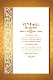 Vintage Royal Background Antique Victorian Gold Ornament Baroque Frame Beautiful Wedding Card Ornate Cover Wedding Invitations Wedding Cards Wedding Guide