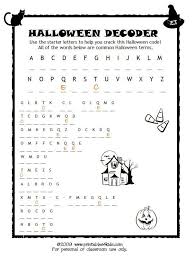 Halloween Code Breaker Cryptoquiz Brain Teaser Halloween Words Halloween School Halloween Puzzles