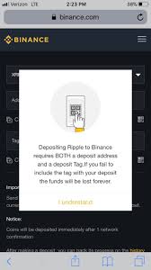Hi team, i wanted to transfer some xrp to my ledger but there is no possibility to choose the destination tag. Where Do I Enter This Deposit Tag When Sending To Binance From Ledger Nano Xrp