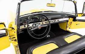 Image result for Goldenrod Yellow 1955 Thunderbird