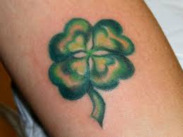 The four leaves in these designs symbolize hope, faith. 32 Unique Four Leaf Clover Tattoos Slodive Clover Tattoos Four Leaf Clover Tattoo Shamrock Tattoos