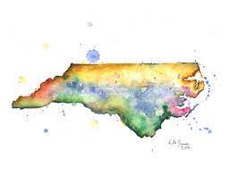 Maybe you would like to learn more about one of these? North Carolina Map Print Of Watercolor Illustration North Carolina Map North Carolina Tattoo Watercolor Illustration