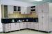 Brown Aluminum Cabinet Design For Kitchen