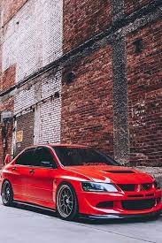 Red Evo In 2021 Mitsubishi Cars Mitsubishi Lancer Mitsubishi Lancer Evolution