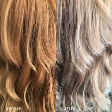 I wanted to show you these specific yellow blondes that consistently see me because even though their hair faded.it still. Toner Kit Tone Orange Hair Toner For Orange Hair Brassy Hair