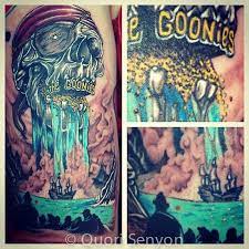 Goonies Tattoo By Artist Quori Senyon Booking Tattoo Appointments At Royal Flesh Tattoo And Piercing 4005 N Goonies Tattoo Chicago Tattoo Shops Flesh Tattoo