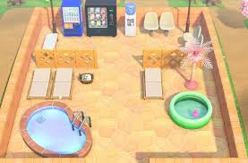 Fernweh Posted On Instagram Simple Pool Area Acnh See 274 Photos And Videos On Their Profi Animal Crossing Game New Animal Crossing Animal Crossing Qr