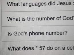 Check spelling or type a new query. Yes Is God S Phone Number Engrish