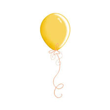 Yellow Balloon Png Liked On Polyvore Clothes Design Outfit Accessories Design