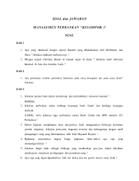 Simpanan yang penarikannya tidak dapat dilakukan menurut. Soal Jawaban Bab 1 17