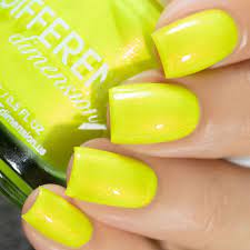 Squeeze The Day In 2021 Neon Yellow Nails Short Acrylic Nails Designs Short Acrylic Nails