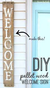 Pallet Wood Sign House By Hoff Pallet Signs Diy Wood Pallet Signs Diy Pallet Projects