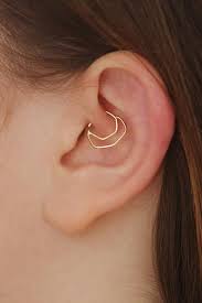 Daith Ring Gold 14k Solid Gold Jewelry Gold Daith Ring Etsy Rook Jewelry Daith Piercing Jewelry Daith Jewelry