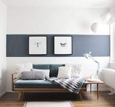 Gastezimmers Blaue Stunde Wohnzimmer Streichen Wandfarben Ideen Wohnzimmer Wandfarbe Wohnzimmer